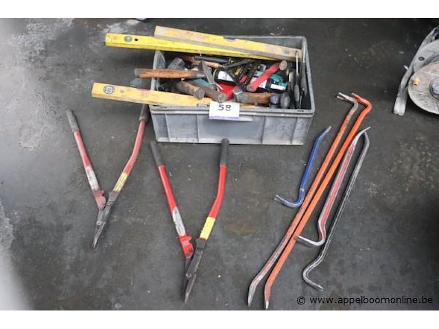 Lot divers gereedschap - afbeelding 1 van  3