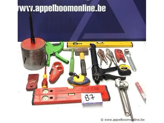 Lot divers gereedschap - afbeelding 1 van  4