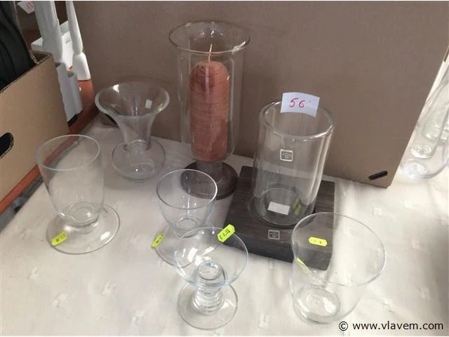 Lot divers glas 7stuks - afbeelding 1 van  3