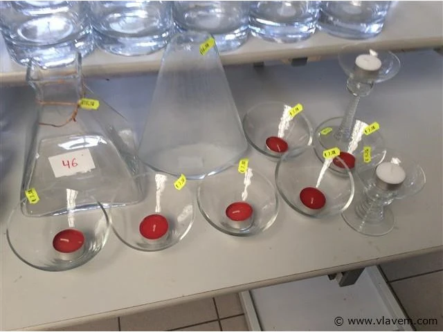 Lot divers glas - afbeelding 1 van  3