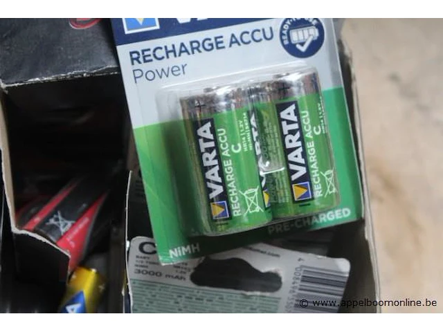 Lot diverse batterijen wo varta - afbeelding 3 van  3