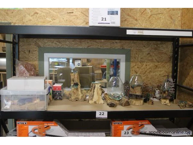 Lot diverse decoratievoorwerpen - afbeelding 1 van  3