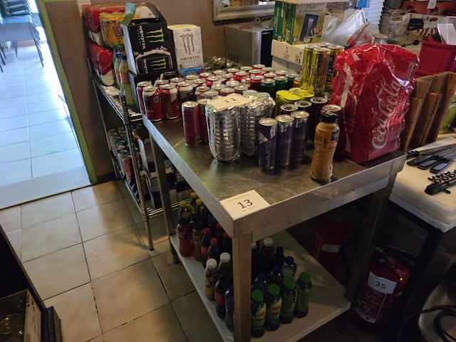 Lot diverse dranken - afbeelding 1 van  5