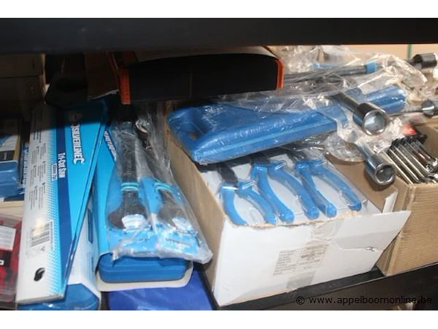 Lot diverse gereedschappen wo. handzagen, lijmklemmen, tangen, etc - afbeelding 3 van  3