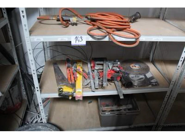 Lot diverse handgereedschappen wo. lijmklemmen - afbeelding 1 van  2