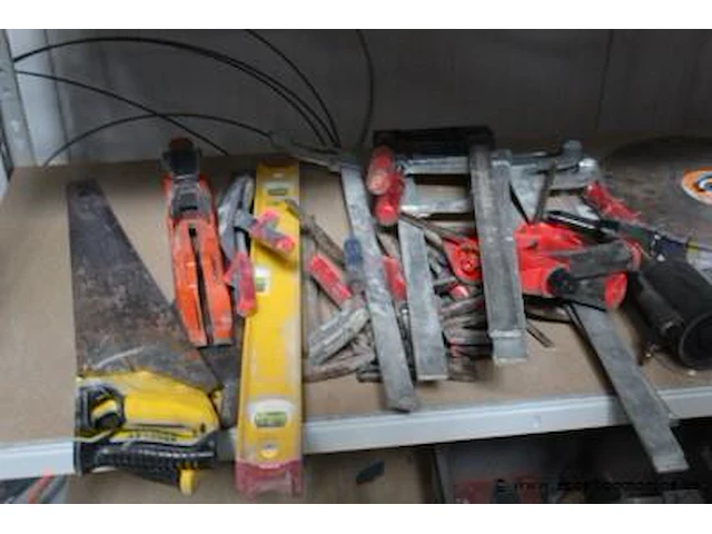 Lot diverse handgereedschappen wo. lijmklemmen - afbeelding 2 van  2