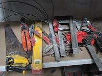 Lot diverse handgereedschappen wo. lijmklemmen - afbeelding 2 van  2