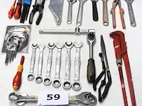 Lot diverse handgereedschappen - afbeelding 1 van  5