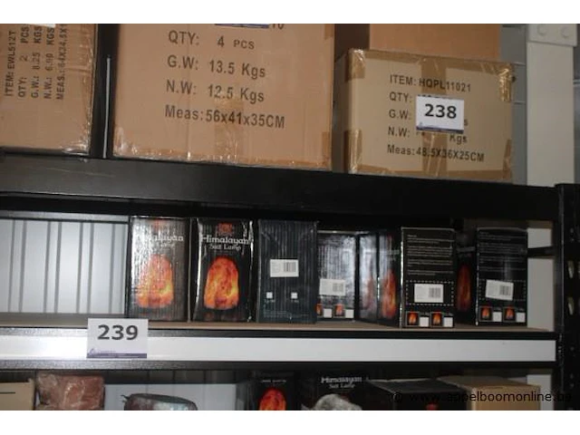 Lot diverse himalayan lampen - afbeelding 1 van  4