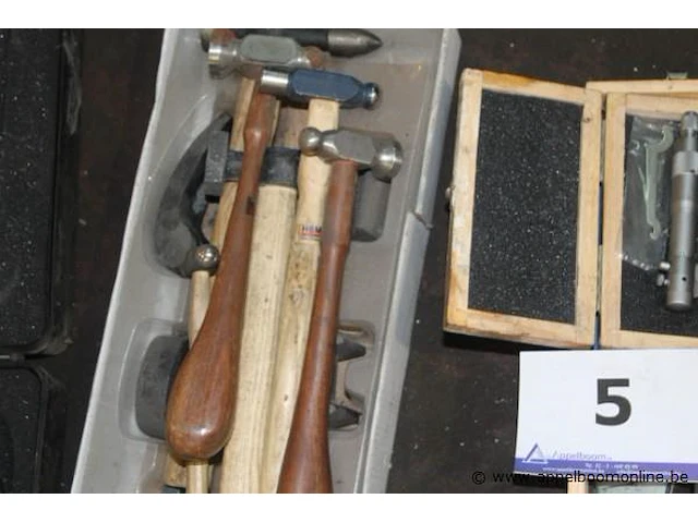 Lot diverse micrometers plus hamers - afbeelding 4 van  4