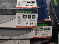 Lot diverse schuurbladen wo. festool - afbeelding 2 van  4
