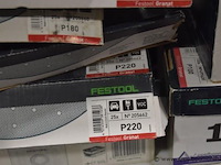Lot diverse schuurbladen wo. festool - afbeelding 3 van  4