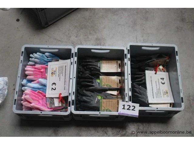 Lot diverse tuinhandschoenen - afbeelding 1 van  4