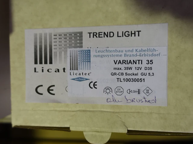 Lot diverse verlichting - afbeelding 7 van  16