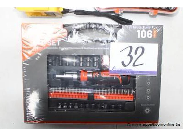 Lot diverse wo 2 bitsets zn 2 handgereedschappen powerplus - afbeelding 3 van  3