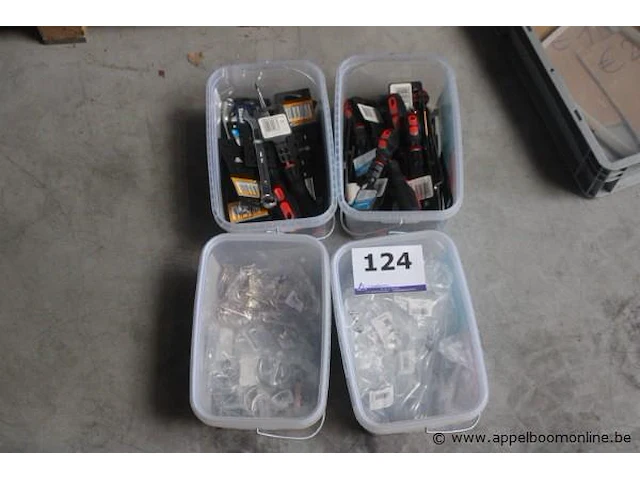 Lot diverse, wo. handgereedschappen - afbeelding 1 van  3