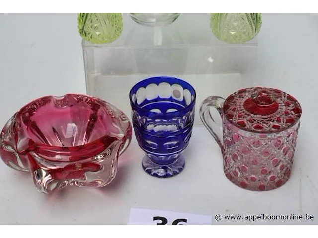 Lot diverse wo kristal - afbeelding 2 van  3