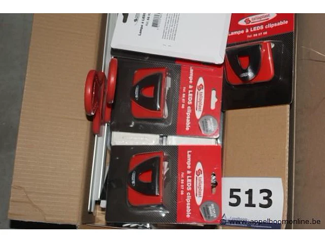 Lot diverse wo. truwelen, hoofdlampen - afbeelding 2 van  2
