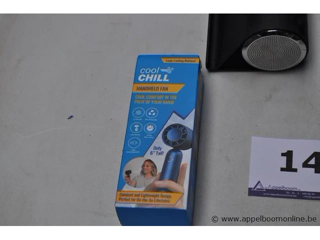 Lot diversen wo wireless luidspreker zonder kabels, handheld fan, enz werking niet gekend - afbeelding 2 van  3