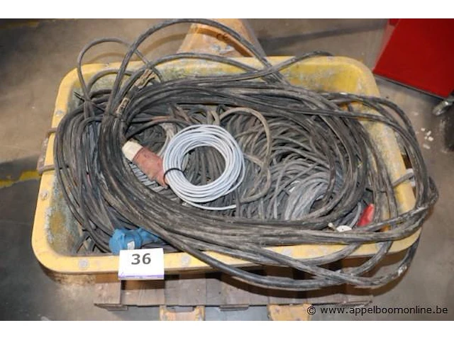 Lot elektrakabel - afbeelding 1 van  1