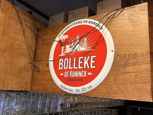 Lot emaille borden/reclame borden - afbeelding 3 van  5