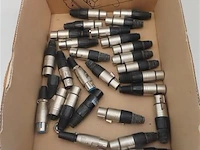 Lot female xlr