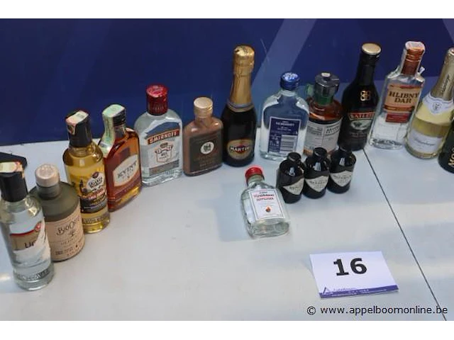 Lot flesjes sterke drank - afbeelding 3 van  3