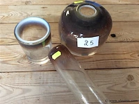 Lot gekleurd glas 3stuks - afbeelding 2 van  2