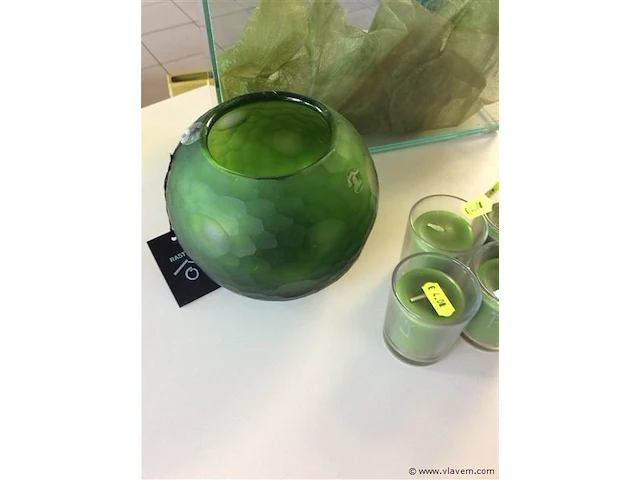 Lot gekleurd glas 6stuks - afbeelding 2 van  2