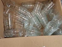 Lot glaasjes/ theelichthouders - afbeelding 2 van  2