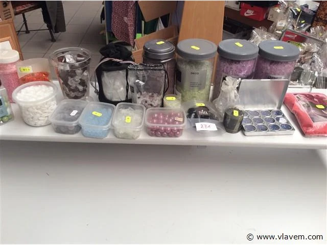 Lot glasparels divers - afbeelding 1 van  3