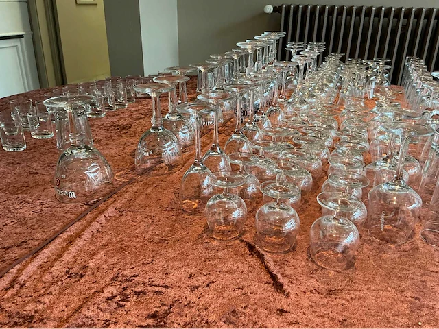 Lot glazen glas (108x) - afbeelding 5 van  8