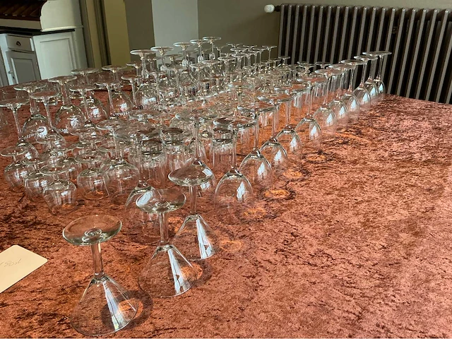 Lot glazen glas (108x) - afbeelding 6 van  8