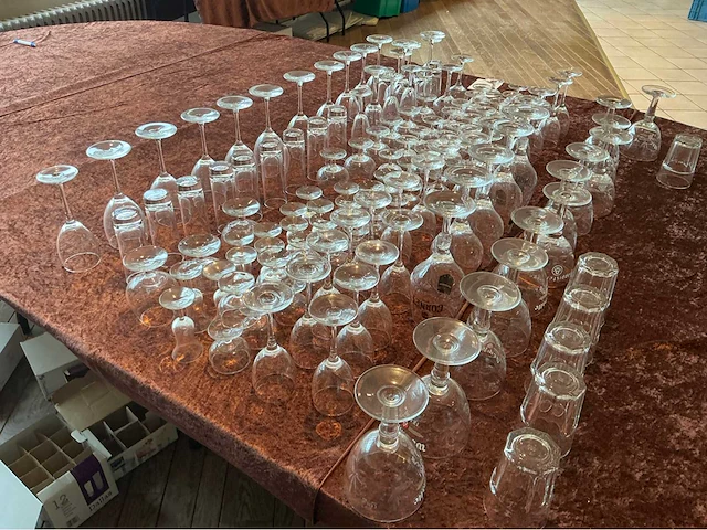Lot glazen glas (108x) - afbeelding 7 van  8