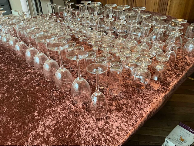 Lot glazen glas (108x) - afbeelding 8 van  8