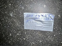Lot glazen platen en stenen platen. - afbeelding 7 van  17