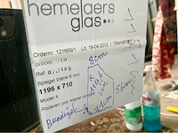 Lot glazen platen en stenen platen. - afbeelding 14 van  17
