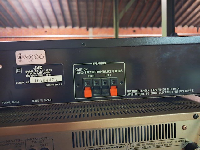 Lot hi-fi versterkers jbc,marants,cinwood,hitachi cassettedek werking onbekend - afbeelding 2 van  10