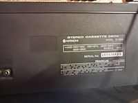 Lot hi-fi versterkers jbc,marants,cinwood,hitachi cassettedek werking onbekend - afbeelding 9 van  10