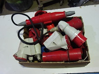 Lot industriële stopcontacten - afbeelding 1 van  2