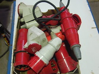 Lot industriële stopcontacten - afbeelding 2 van  2