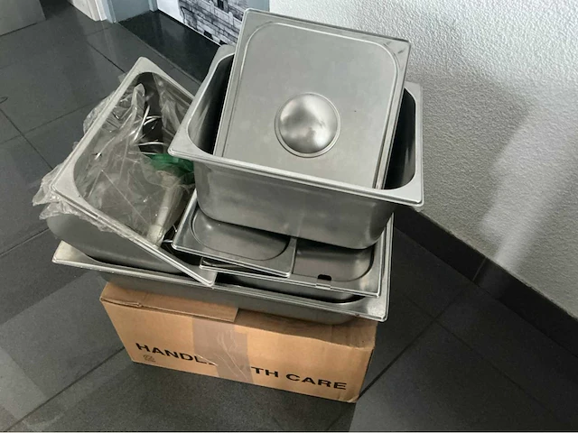 Lot inox bakken overige restaurantinrichting - afbeelding 3 van  6