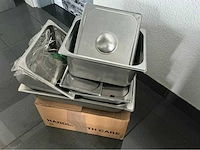 Lot inox bakken overige restaurantinrichting - afbeelding 3 van  6