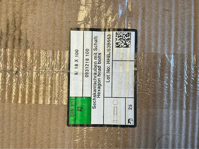 Lot inox bouten,moeren en rondelen bouten, moeren & ringen (4185x) - afbeelding 2 van  15