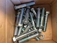 Lot inox bouten,moeren en rondelen bouten, moeren & ringen (4185x) - afbeelding 5 van  15
