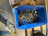 Lot inox bouten,moeren en rondelen bouten, moeren & ringen (4185x) - afbeelding 6 van  15