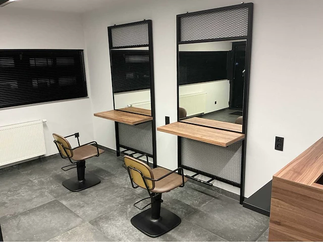 Lot inrichting kapperszaak meubilair kapsalon - afbeelding 10 van  23