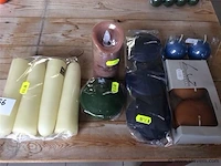 Lot kaarsen divers - afbeelding 1 van  2