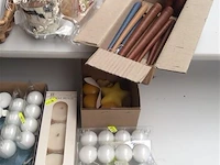 Lot kaarsen + mand - afbeelding 4 van  4