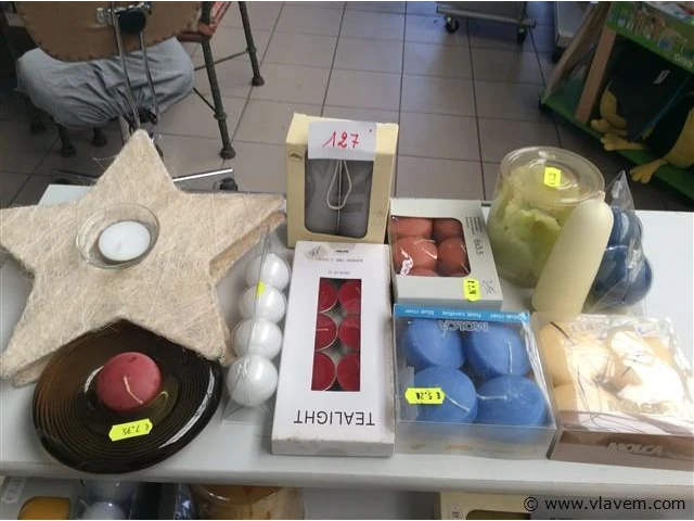 Lot kaarsen - afbeelding 1 van  3